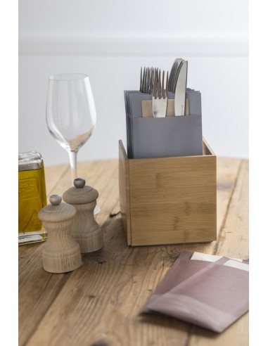 Bolsa de papel terracota 20x10 cm Waves Pro.mundi (50 unidades)