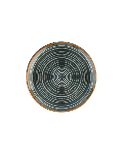 Plato Llano Redondo Porcelana Gris 30 Cm Hypnosis Gris Porland