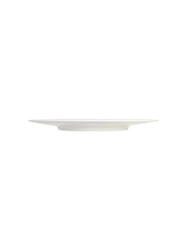 Plato Llano Redondo Porcelana Blanco 17 Cm Ilussion Porland