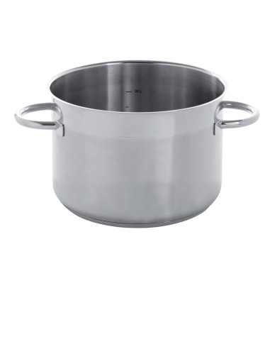 Brasera inox Sin revestimiento Sin tapa Ø 40 cm 25 cm 31