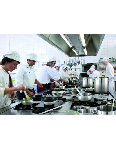 Brasera inox Sin revestimiento Sin tapa Ø 40 cm 25 cm 31,4 L Qualiplus Pro.cooker