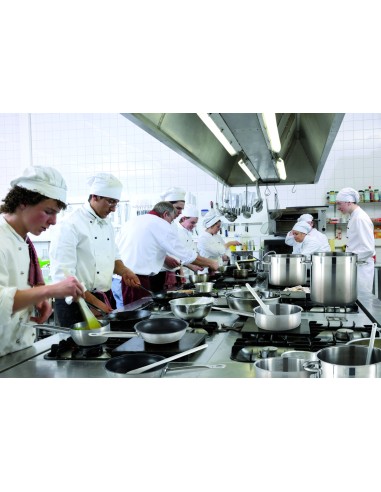 Marmita profesional inox Sin revestimiento Sin tapa Ø 28 cm 28 cm 17 L Qualiplus Pro.cooker