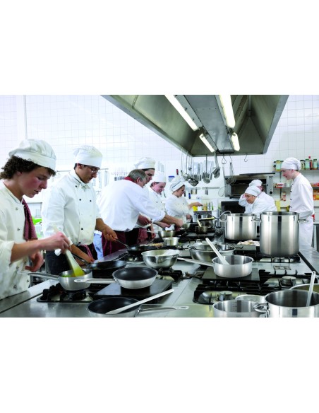 Marmita profesional inox Sin revestimiento Sin tapa Ø 28 cm 28 cm 17 L Qualiplus Pro.cooker