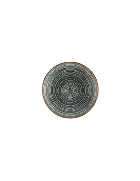 Plato Hondo Redondo Porcelana Gris 20 Cm Hypnosis Gris Porland