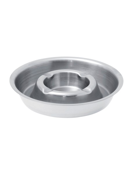 Cenicero redondo inox Ø 15 cm 3 cm Pro.mundi
