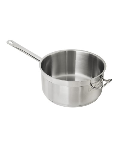 Cazo con mango inox Ø 28 cm 14 cm 8