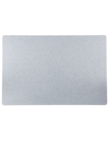 Tabla de corte polietileno de alta densidad (PEHD) mármol gris 60x40 cm Pâtissier Sin canal Reversible Pro.cooker