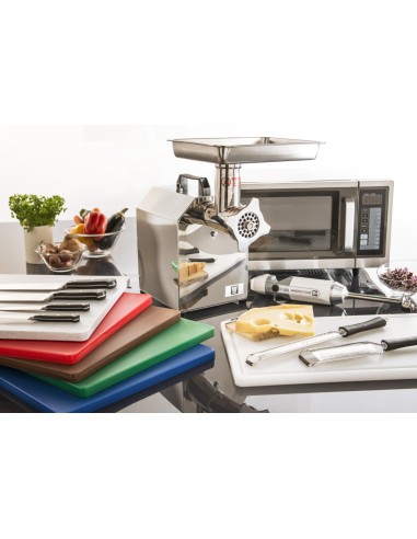 Tabla de corte polietileno de alta densidad (pehd) azul 60x40 cm Pâtissier Sin canal Reversible Pro.cooker