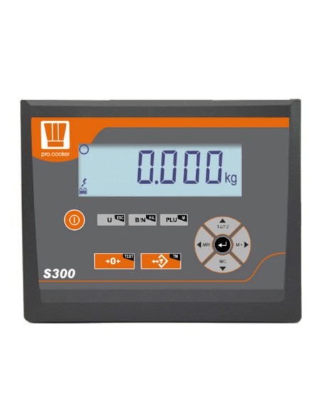 Báscula de recepción 150 kg 50 °C 230v Pro.cooker