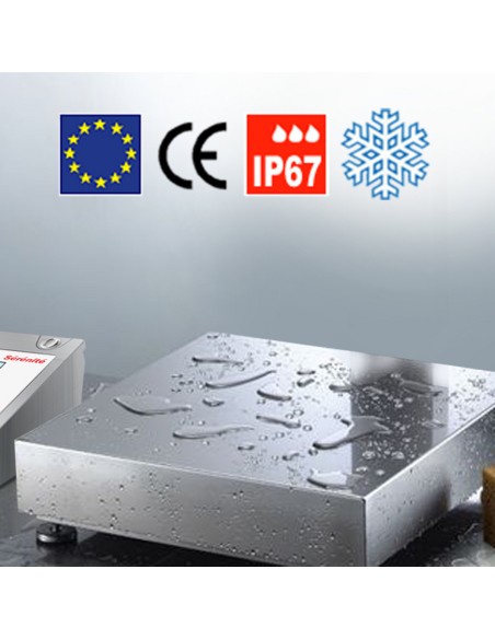 Báscula de recepción 60 kg 10 °C 230v Pro.cooker