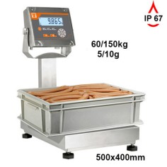 Báscula de recepción 150 kg 20 °C 230v Pro.cooker