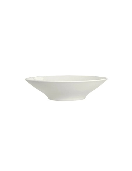 Plato Hondo Redondo Porcelana Blanco 20 Cm Ilussion Porland