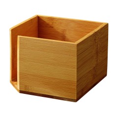 Dispensador de servilletas bambú 14