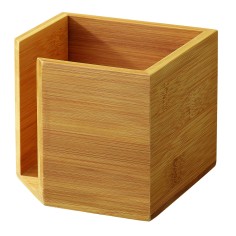 Dispensador de servilletas de bambú 12x12x10 cm Pro.mundi