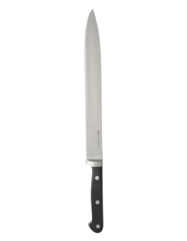 Cuchillo trinchador 25 cm acero plástico unicolor Qualicoup Pro.cooker