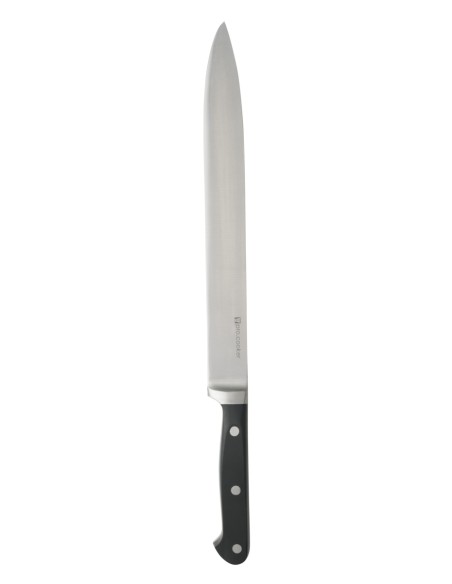 Cuchillo trinchador 25 cm acero plástico unicolor Qualicoup Pro.cooker