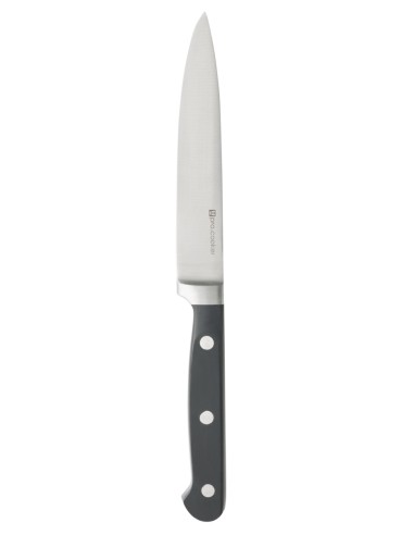 Cuchillo mondador 11 cm acero plástico liso Qualicoup Pro.cooker