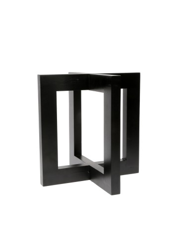 Elevador bambú negro 15x15x20 cm Pro.mundi