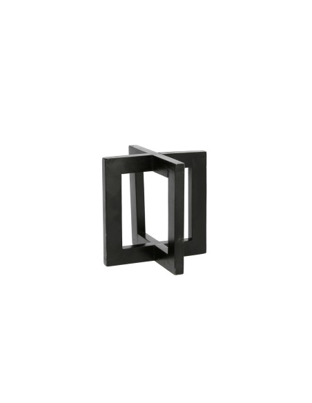 Elevador de bambú negro 7x7x10 cm Pro.mundi