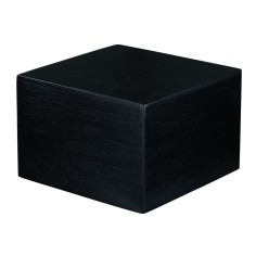Elevador cubo bambú negro 15x15x10 cm Pro.mundi