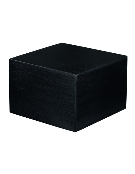 Elevador cubo bambú negro 15x15x10 cm Pro.mundi