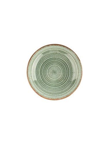Plato Hondo Redondo Porcelana Verde 26 Cm Hypnosis Verde Porland