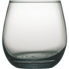 Vaso forma baja gris vidrio 32 cl Cara Pro.mundi