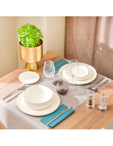 Vaso forma baja gris vidrio 32 cl Cara Pro.mundi