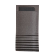 Funda gris de celulosa 10x20 cm Isi Pro.mundi (200 unidades)