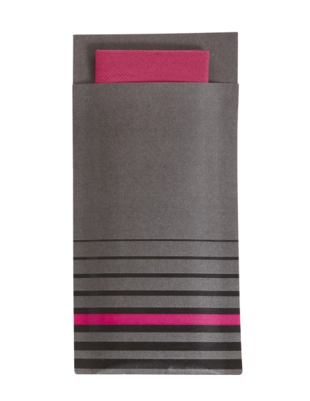 Funda gris de celulosa 10x20 cm Isi Pro.mundi (200 unidades)