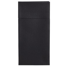 Funda negra no tejido 40x40 cm Switty Pro.mundi (50 unidades)