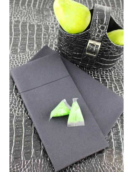 Funda negra no tejido 40x40 cm Switty Pro.mundi (50 unidades)