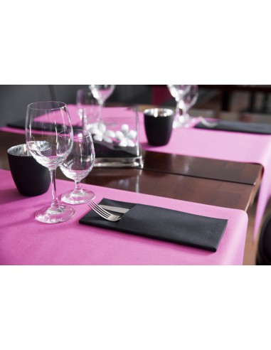 Funda negra no tejido 40x40 cm Switty Pro.mundi (50 unidades)