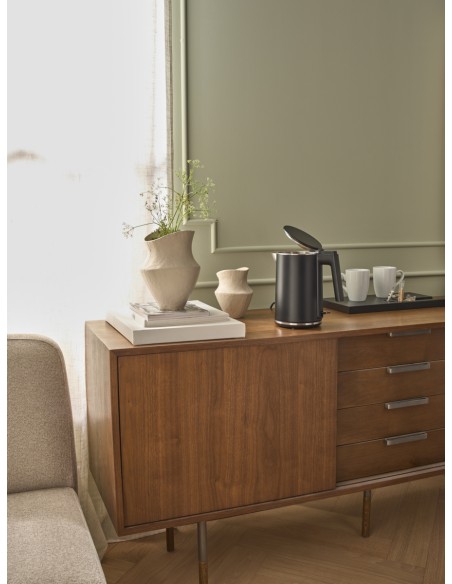 Hervidor eléctrico negro mate 1500 W Bully Pro.mundi