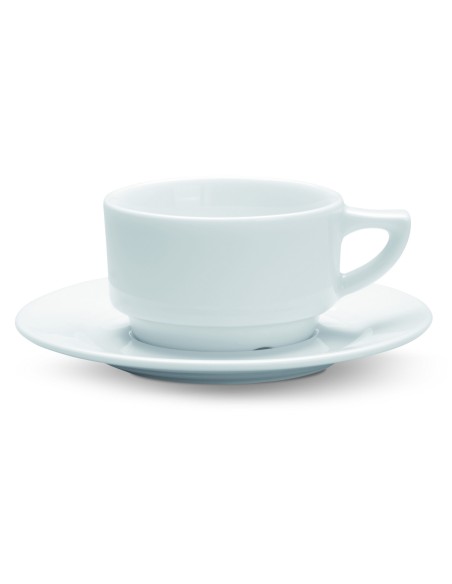 Taza de espresso redonda blanca porcelana 9 cl Ø 7 cm Cafett Pro.mundi