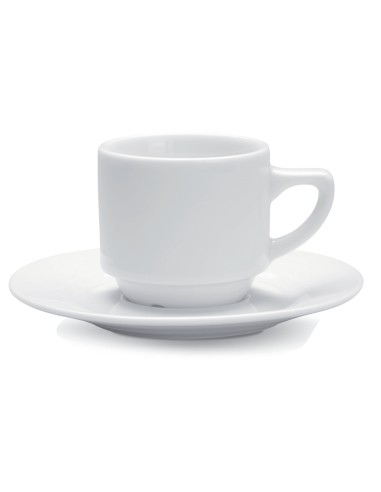 Platillo de desayuno redondo blanco porcelana Ø 15