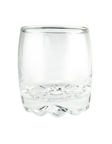 Vasito de degustación redondo de vidrio transparente Ø 5