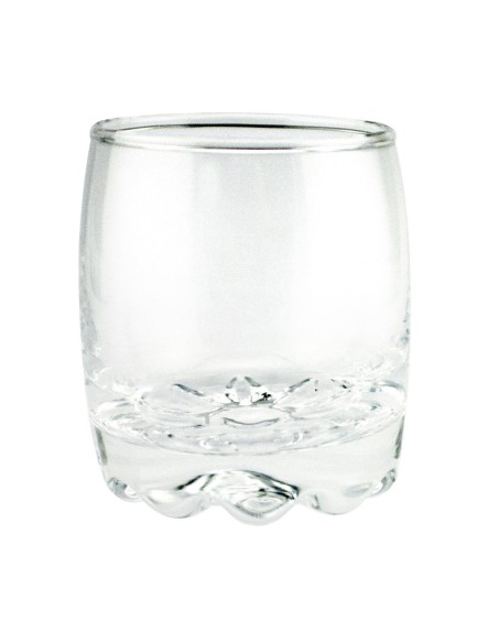 Vasito de degustación redondo de vidrio transparente Ø 5