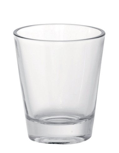 Vasito de degustación redondo transparente vidrio Ø 5 cm Pom Pom Pro.mundi