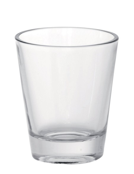 Vasito de degustación redondo transparente vidrio Ø 5 cm Pom Pom Pro.mundi