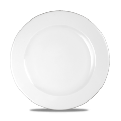 Plato, Llano, Porcelana, Blanco, 26,1 Cm, Profile, Churchill
