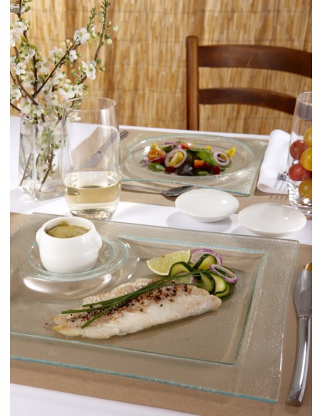 Mantel individual papel marrón 40x30 cm Pro.mundi (500 unidades)