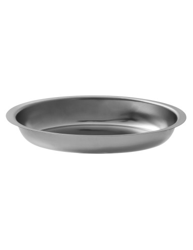Fuente de horno oval inox 18/0 25x17 cm Pro.mundi