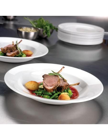 Plato, De Pasta, Porcelana, Blanco, 30,9 Cm, Profile, Churchill