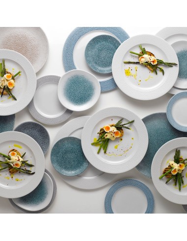 Plato Con Pie Porcelana Blanco Ø 26,1 Cm Isla Churchill