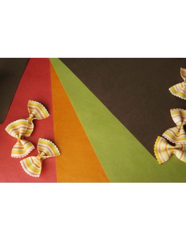 Mantel individual marrón papel 40x30 cm Pro.mundi (500 unidades)