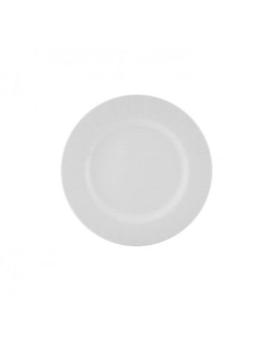 Plato Llano Porcelana Blanco 33 Cm Verve Vista Alegre
