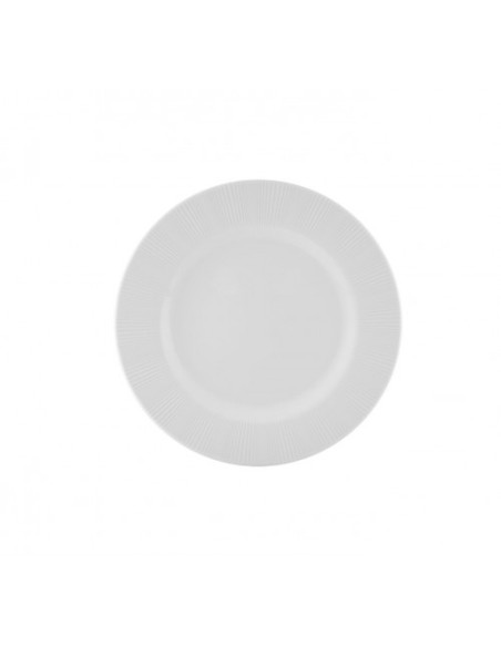 Plato Llano Porcelana Blanco 33 Cm Verve Vista Alegre