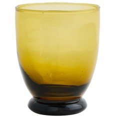 Vaso apilable ámbar vidrio reciclado 30 cl Alba Pro.mundi