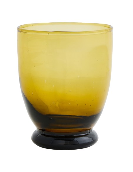 Vaso apilable ámbar vidrio reciclado 30 cl Alba Pro.mundi